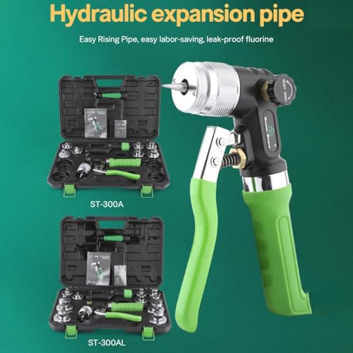 Hydrauliczny zestaw narzędzi do rozszerzania rur miedzianych z obcinakami do rur i głowicami ekspandera 7/11 do rur 3/8 do 1-1/8 cala, zestaw narzędzi do ręcznego zwijania