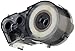 Brady M-11-498 Vinyl Cloth B-498 Black on White Label Maker Cartridge, 3/4
