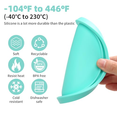 Replacement Lids for Pyrex 7202-PC 1 Cup Silicone Storage Cover Airtight - image 2