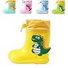 CELANDA Baby Dinosaurus Regenlaarzen Peuters Waterdicht Antislip Wellies Unisex Kinderen Wellington Rubber Regenschoenen…