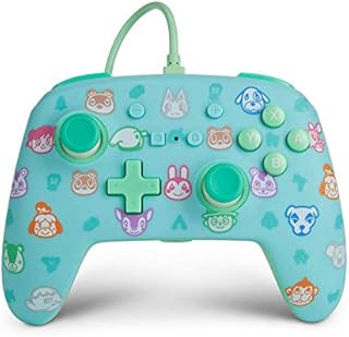PowerA Enhanced Wired Controller for Nintendo Switch  Animal Crossing, Gamepad, Wired Video Game Controller, Gaming Controller