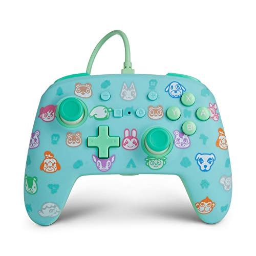 Verbesserter kabelgebundener PowerA-Controller für Nintendo Switch – Animal Crossing