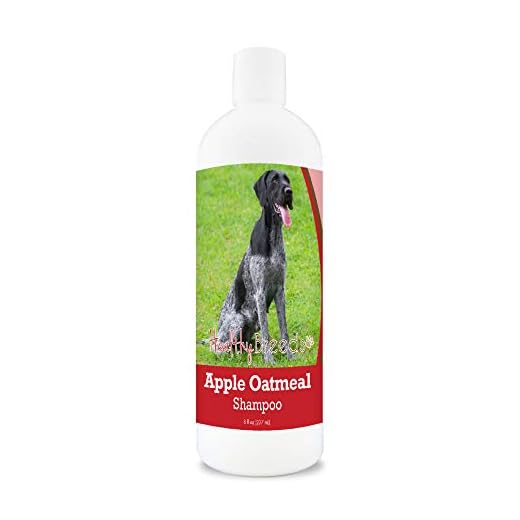 Healthy Breeds German Wirehaired Pointer Apple Oatmeal Shampoo 8 oz