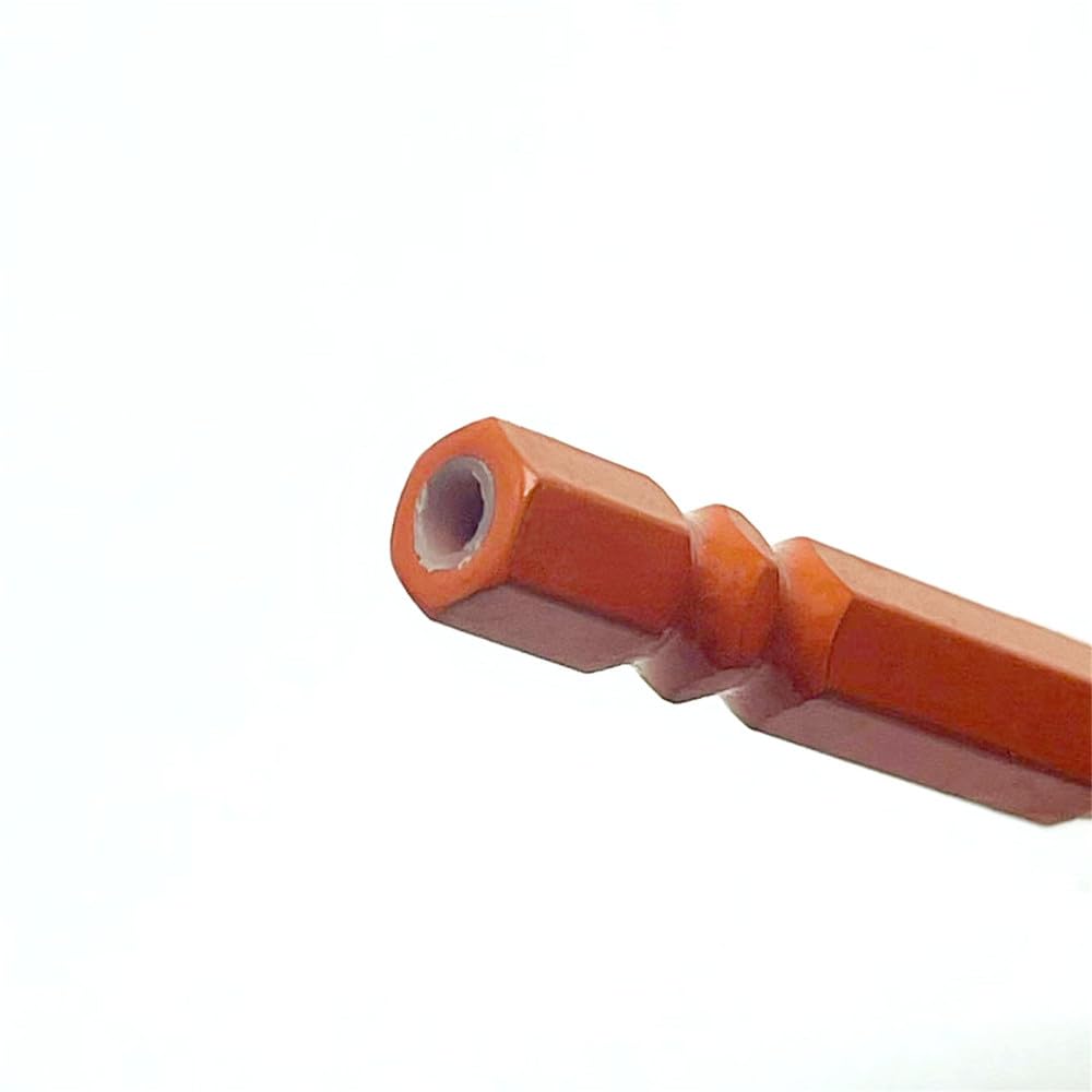 Set di punte da trapano diamantate a secco con manico esagonale da 2 pezzi, 6 mm, per marmo, granito, ceramica, piastrelle di vetro, pietra, foro aperto, 6 mm (2 pezzi)