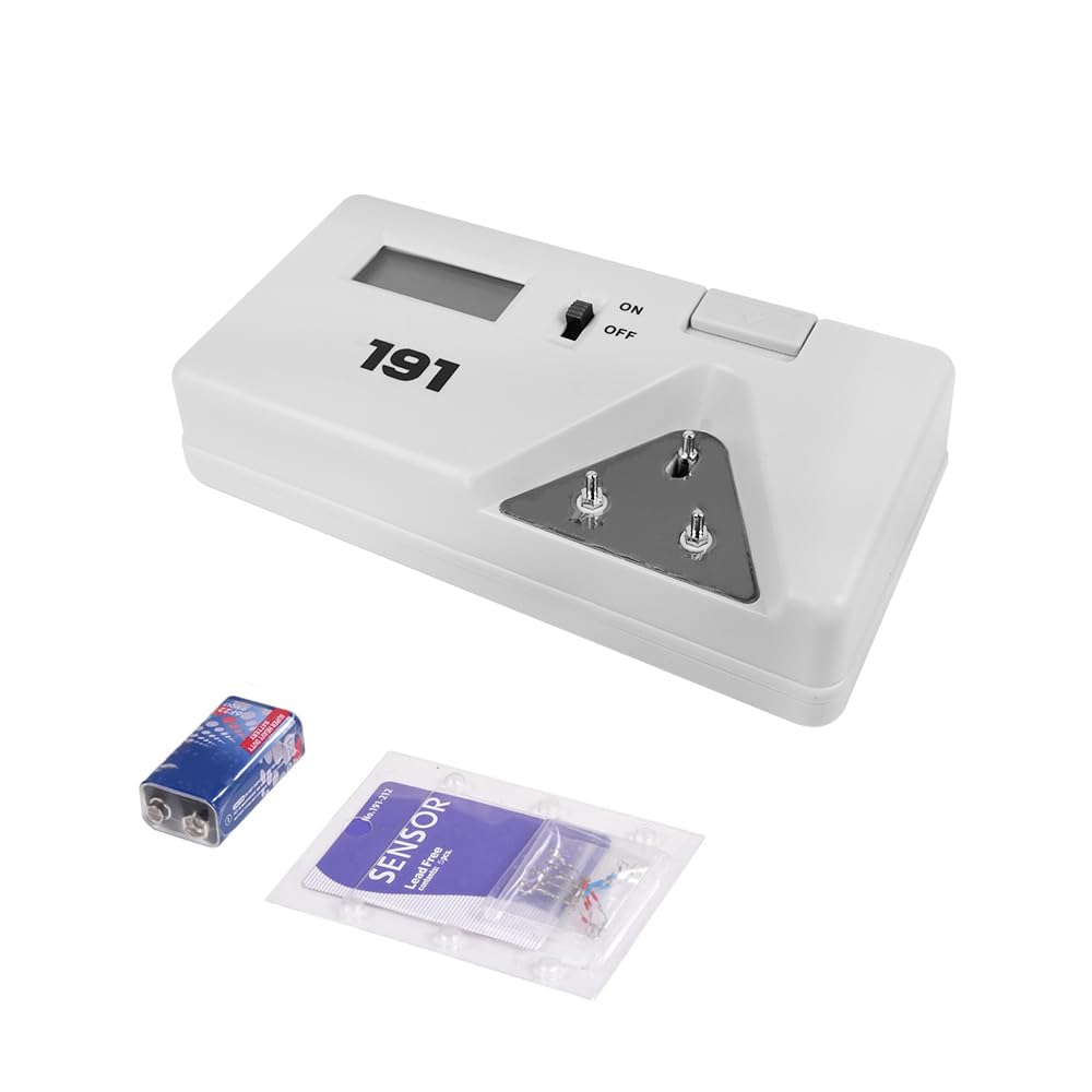 VOANZO Iron Tip Thermometer 191 Soldering Temperature Tester Electrical Soldering Iron Tip Thermometer with Digital Display Precision Sensor Line Tool Parts & Accessories