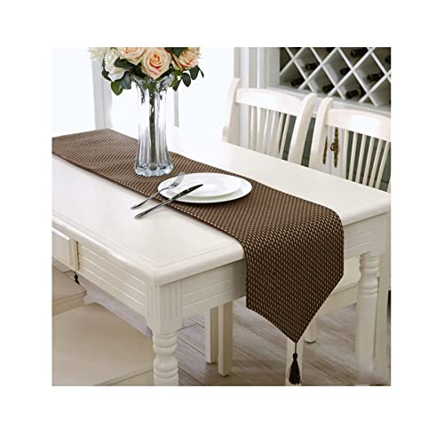 Chemin de Table en Nylon WXKAGF, Tissage Vintage Haut de Gamme Déco Table Café 33x180