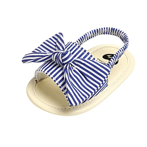 Girls Slides Size 2 Bowknot Prewalker Walkers 0-18M First Kids Sandals Barefoot Toddler Sandals Girls Size 11