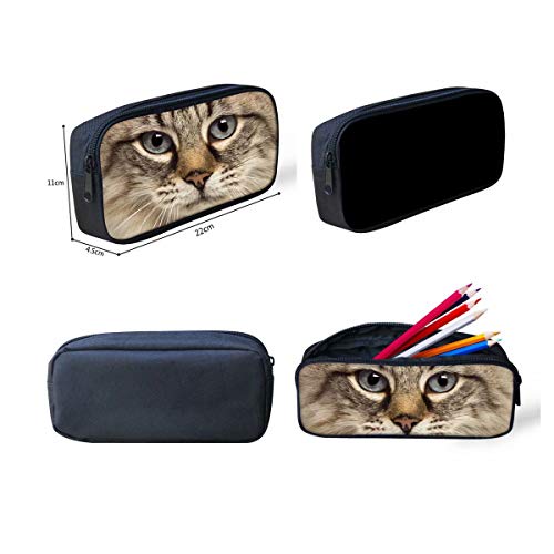 Beauty Collector Animal Scool Backpack Set Kids Hippo Backpack with Lunch Box Bag Pencil Case Bookbag Set4