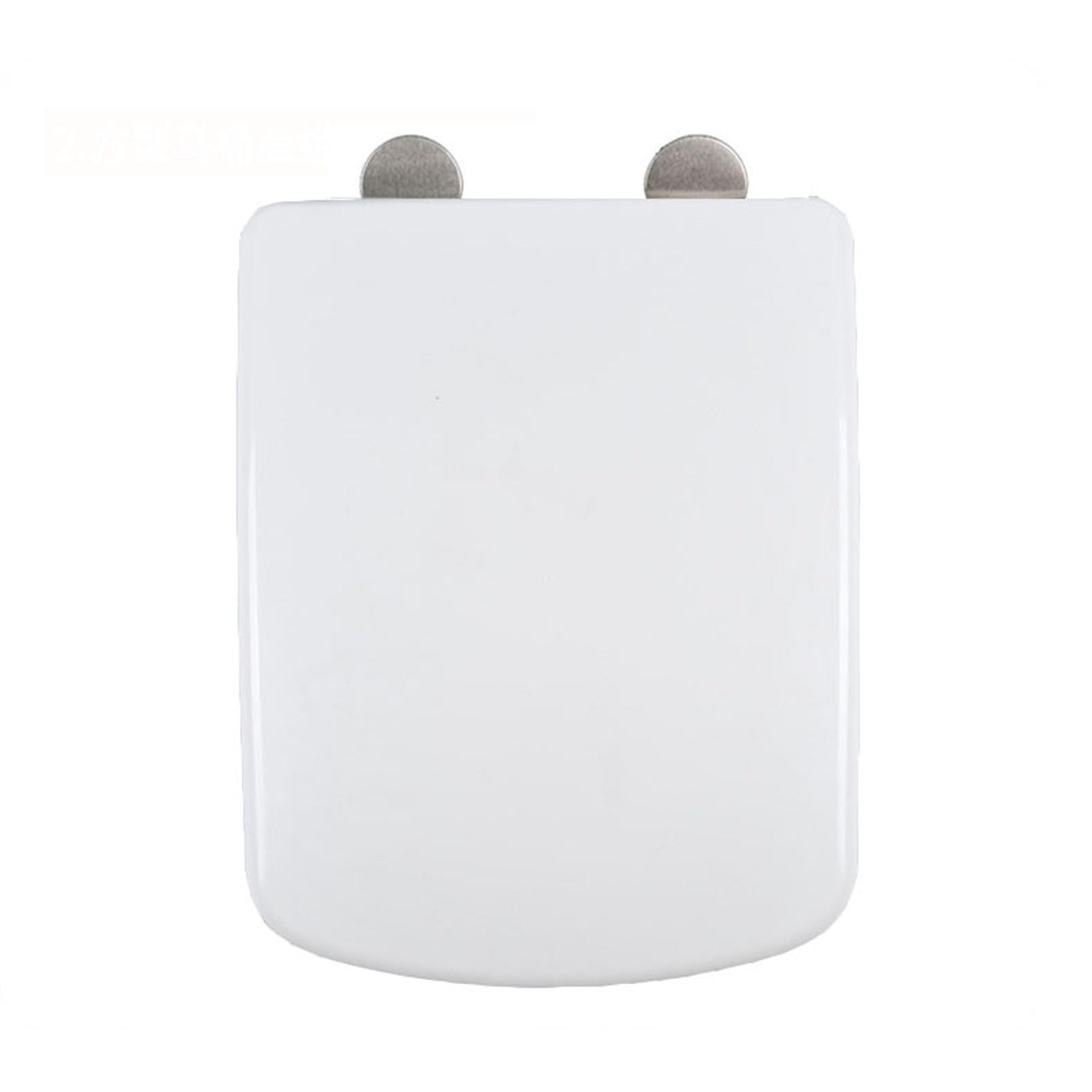 Universal Soft Close Square Toilet seat White 435x355mm Easy to Install Comfortable hygienic for Modern bathrooms, Soft, Close, Universal, seat, Toilet, Square, White, 435x355mm