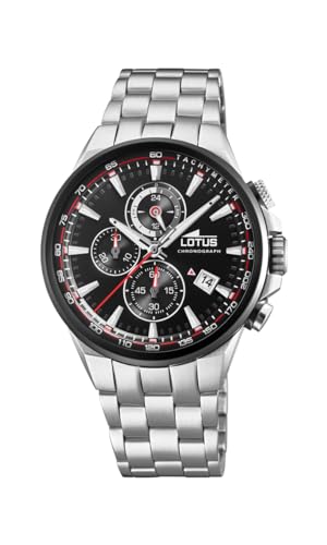 Chronographe Lotus 18586/3 montre homme en acier de haute qualité