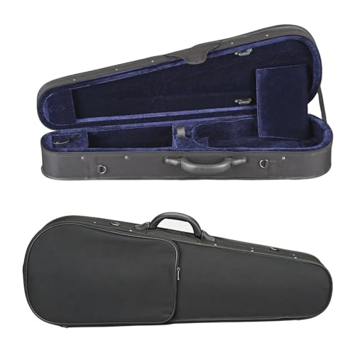 Toshira Shaped Violin Case Full Size – Lightweight Foam Dart-Shaped Case for Violin, Strong Oxford...