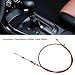 5Ft Long Automatic Transmission Shifter Cable Eyelet End, Replacement for B&M Automotive Heavy Duty Performance Shifter Cable, Shifter Cable Af72-1001 BM-80605 0.25