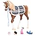 Our Generation Foal, Quarter with Grooming Accessories