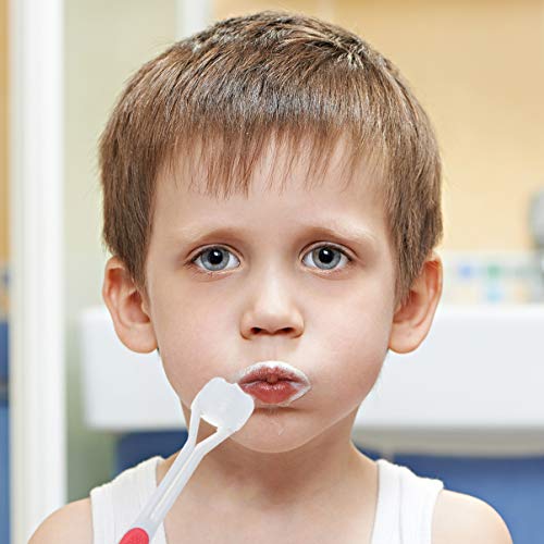 Healifty 4 Pcs 3 Lados Surround Especialidade Escova de Dentes Cobertura Completa Autismo Asd Necess