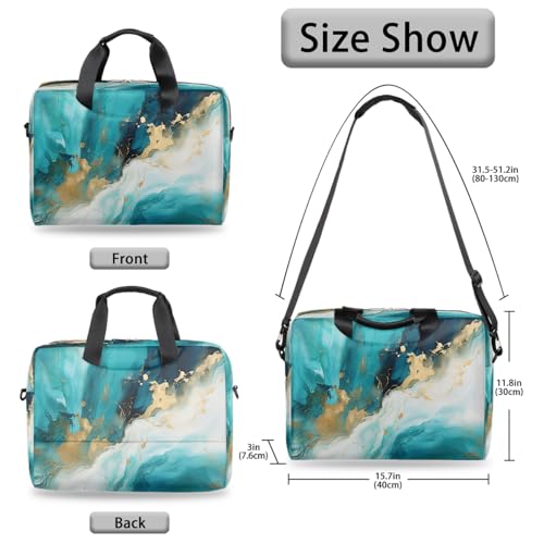 Maletín para laptop 15.6" de poliéster impermeable miniatura 6