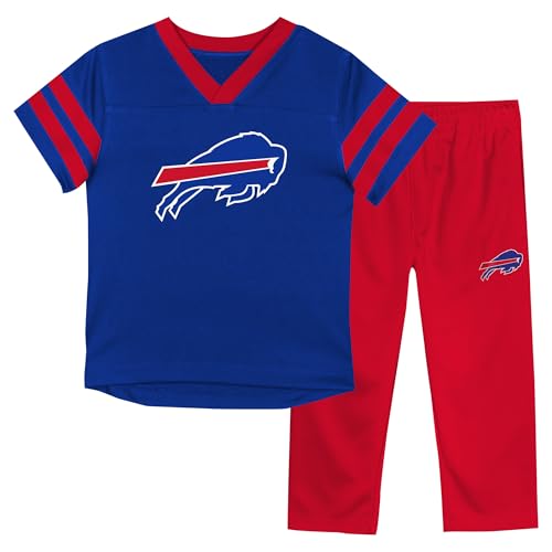 Outerstuff Toddler NFL Zone V-Neck T-Shirt & Pants Set