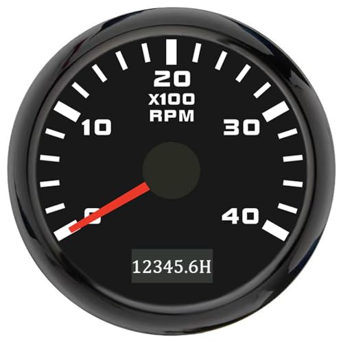 Adatto per motori diesel e benzina. Il contagiri può ricevere segnali dal motore, dalla bobina di accensione, dal sensore dell'albero motore o dal sensore del contagiri (venduto separatamente), ecc. Se hai bisogno di un sensore del contagiri, cerca il codice ASIN B07WPXL7WQ o B07WPXFH34.