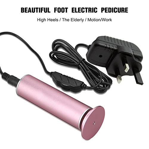 Krofaue Electronic Foot File Grinder With 60Pcs Replacement Sandpaper Disk, Powerful Electric Callus Remover Professional Pedicure Tool For Men Women Dead Cracked Hard Skin Calluses #TOP2