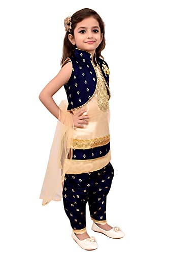 Image of Beautiful Patiala Set With Dupatta For Girls