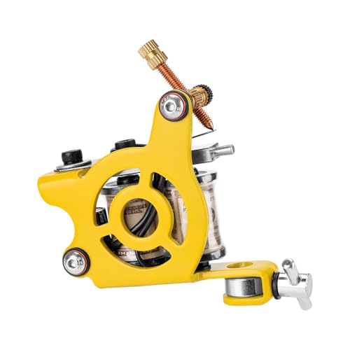 ATOMUS 10-Wrap Coil Tattoo Machine for Shading Professional Iron Frame Tattoo Gun