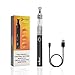 CBD Cigarrillo electrónico Rocvape Encore Sub Ohm E Shisha & Hookah Vape Pen para CBD Oil & E Cigarette Liquid Vaporizador Starter Kit 650mAh - Sin nicotina - Negro