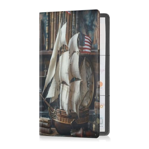 Organizador de Cartera para Auto Piel miniatura 1