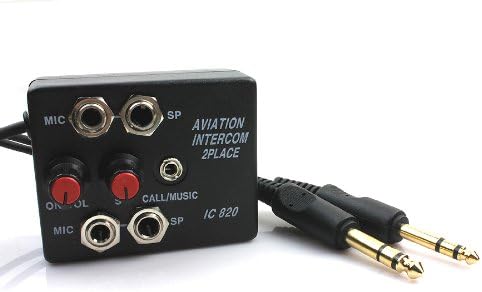 SkyLite Two-Places Aviation Intercom
