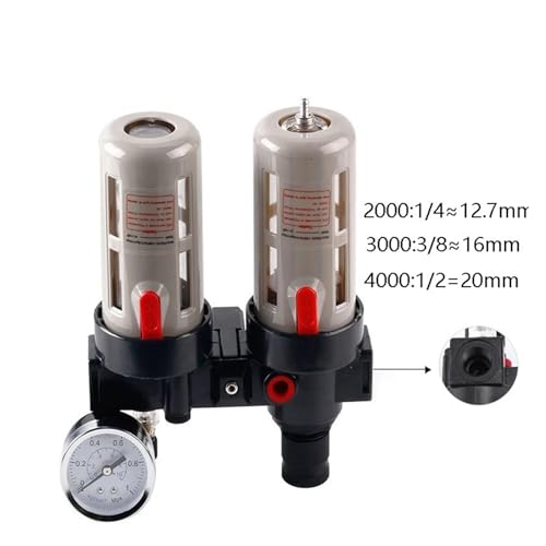 Régulateur BFC4000 1/2 en plastique haute précision pour air comprimé
