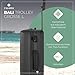 Travelite 4-Rad Hartschalenkoffer groß 96 Liter, Gepäck Serie Bali: ABS Hartschalen Trolley mit TSA Kombinationsschloss, 77 cm