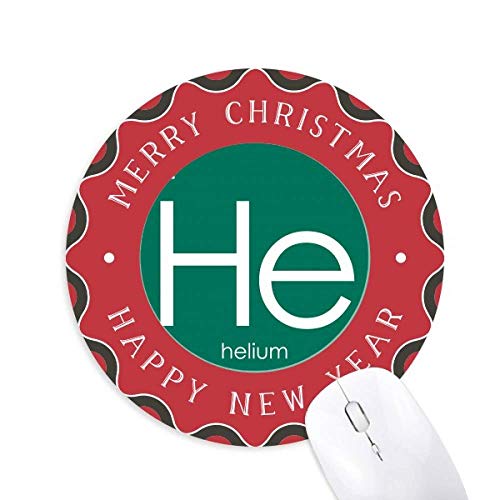 Chemistry Elements - Alfombrilla redonda goma ratón