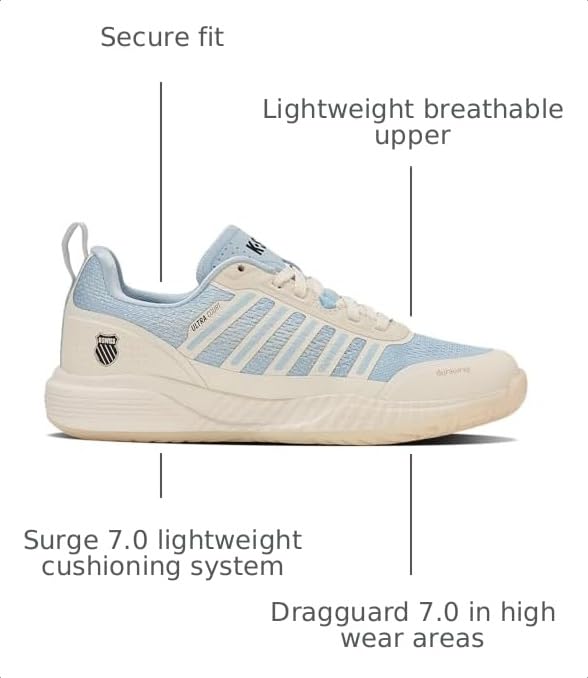 Image of K-Swiss Women's Ultra Court Pickleball Shoe