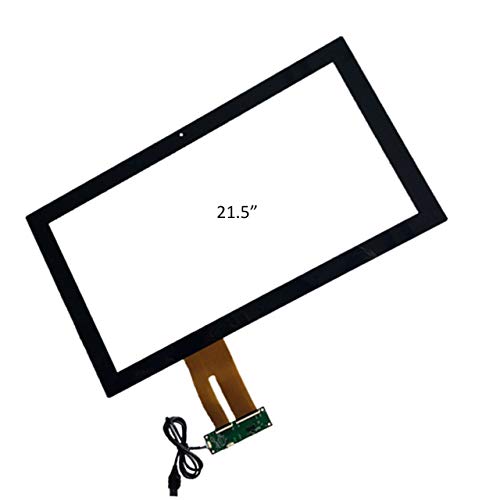 GreenTouch Écran tactile capacitif de 54,6 cm PCAP en verre multi-tactile sans pilote USB Cover