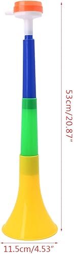 Miniatura 2 de Niños Trompeta Aprendizaje Juguetes Educativos Niños Niños Estadio de Fútbol Animador Cuernos Balón de Fútbol Vuvuzela Porrista Recuerdo Artículo