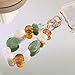 Beaded Phone Charm Mixed Color Plaid Stone Phone Chain Purse Charms Cute Keychain Wristlet Key Chain Accessories for Women Girl Resin Bag Charms for Handbags Cellphone Wrist Strap for Camera Keychains