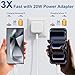 iPhone Charger Fast Charge for iPhone 14 13, 2Pack 20W Fast Apple Charger with 2M/6FT Cable MFi Certified Fast Phone Charging USB C To Lightning Cable for iPhone 14 13 12 11 Pro Max XS XR X SE 8, iPad