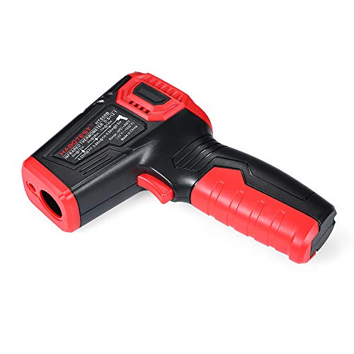 Gecheer Termômetro infravermelho sem contato com infravermelho Testador de temperatura digital portá