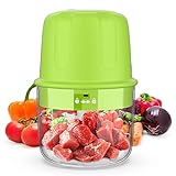 AUCHIKU Picadora de Alimentos, Picadora Eléctrica, Cortadora de Alimentos, Multifuncion(Carne, Frutas, Nueces, Comida para Bebé), Cuchillas Desmontables, Capacidad 250ML, Recargable 1500mAh