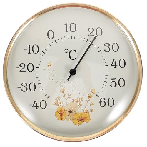 Mipcase Thermomètre Mural Haute Précision Pour Sauna Et Serre Moniteur De Température Intérieur Avec Affichage Numérique Jauge Multifonction Pour Maison Et Chambre Mesure Facile Et Pratiqu