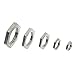 304 Stainless Steel Hex Nuts BSP Thread Adapter - 1/8