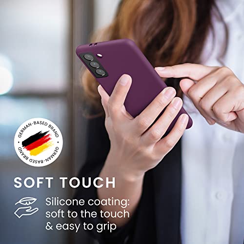 Kwmobile Case Compatible With Samsung Galaxy S21 Case - Tpu Silicone Phone Cover With Soft Finish - Magenta Purple #TOP3