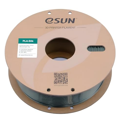 Image of eSUN 1.75mm Silk PLA 3D Printing Filament Bronze, Net Weight-1Kg