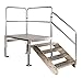 Tri-Arc Versa-Step TAVSC34-AS Cal-OSHA Compliant 3 & 4 Step Aluminum Modular Access Platform