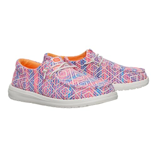 Image of HEYDUDE Wendy Funk Baja | Women's Shoes | Women's Slip-on Loafers | Comfortable & Light-Weight