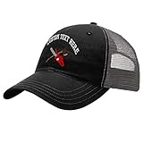Custom Trucker Hat Richardson Lumberjack Chain Saw & Axe Embroidery Design Cotton Soft Mesh Cap Snaps Black/Charcoal Personalized Text Here