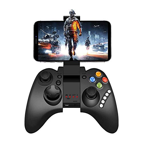 Aiyoudemutou Gamepad Controlador de Juegos móvil, Controlador inalámbrico de Juegos móviles Joystick de Gamepad Compatible con el Sistema Android 3.2 Anterior Controlador Gamepad
