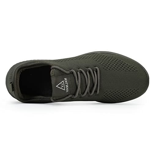 Image of VAMJAM Men's Running Shoes Ultra Lightweight Breathable Walking Shoes Non Slip Athletic Fashion Sneakers Mesh Workout Casual Sports Shoes