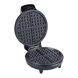 YWJLQH Kompakter Waffelbereiter mit Temperaturregelung