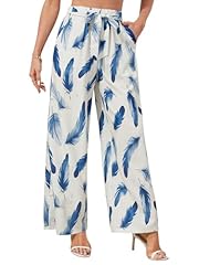 White + Blue Feather