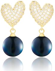 Black-14K Gold Plated