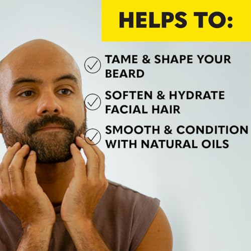 Image of The Beard Club Beard Kit for Men - Grooming & Care Kit - Cedar & Sandalwood Oil, Sandalwood Balm, Boar Bristle Brush, Comb, Trimming Scissors - Dad Gift Set